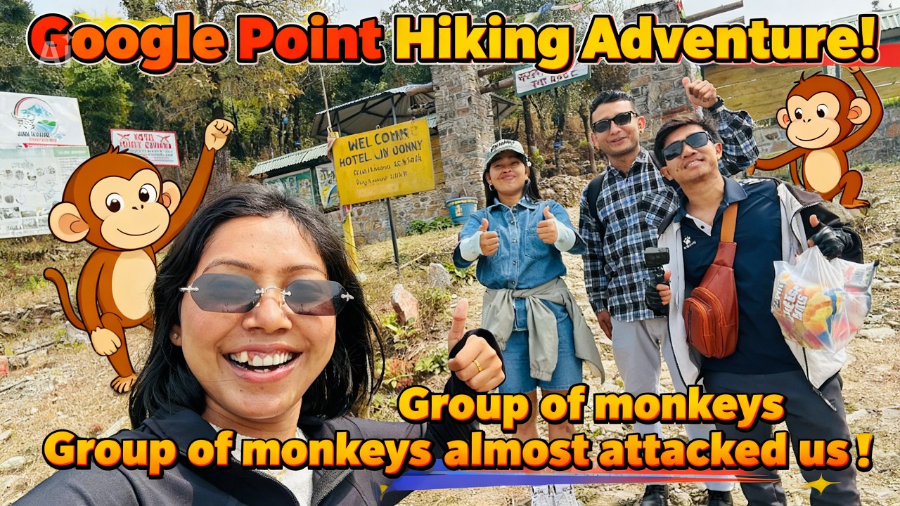 Hiking to Google Point | Monkey Attack & Rhododendron Adventure