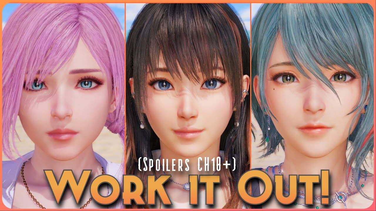 Sit Up Training Mini Game – All Girls (Wins & Fails) [Spoilers CH10+] | Venus Vacation PRISM