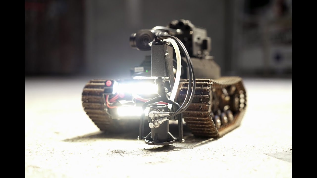 Terra tank roof UT+VT crawler demo
