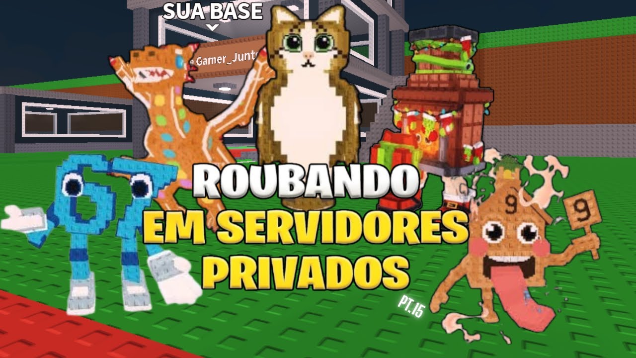 ROUBANDO EM SERVIDORES PRIVADOS DE STEAL BRAINROT - PARTE 15