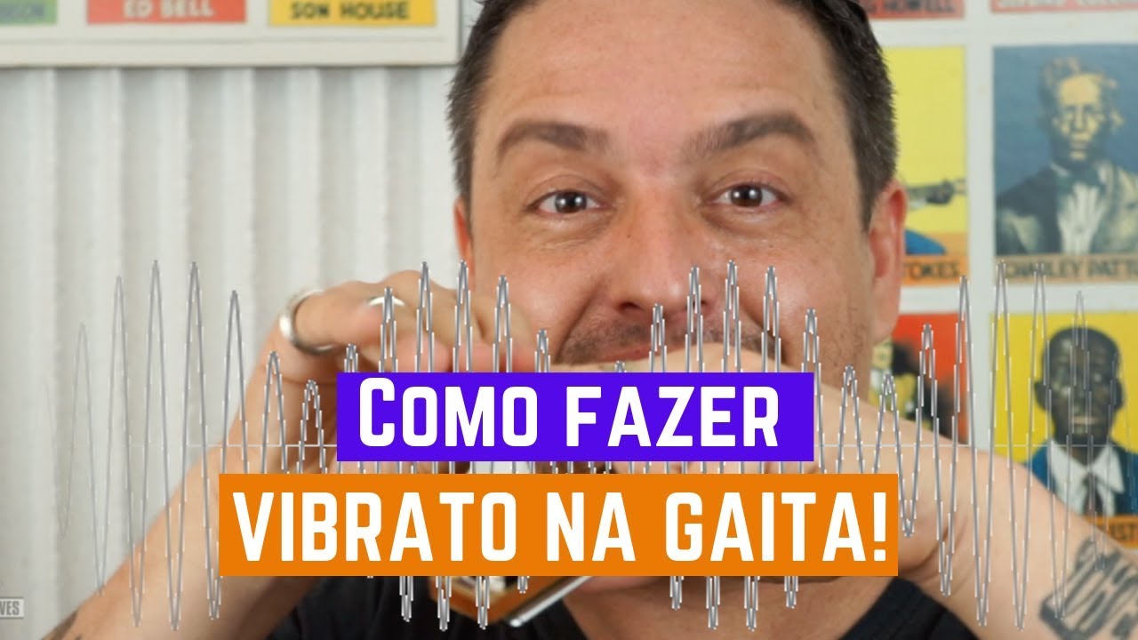 Como fazer Vibrato na Gaita!