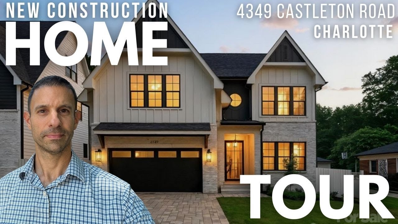 Touring a 4,500+ Sq Ft Luxury Home in Charlotte’s Cotswold | 5 Beds, 5 Baths & Custom Design