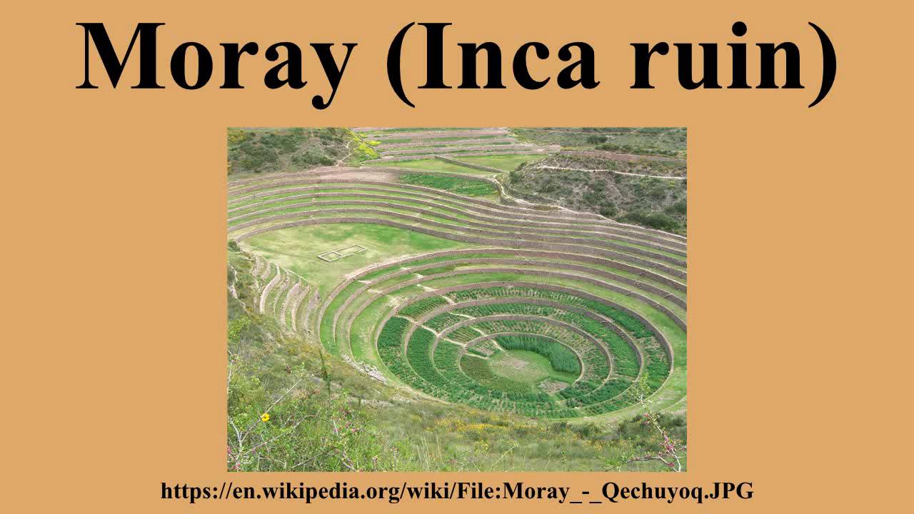 Moray (Inca ruin)