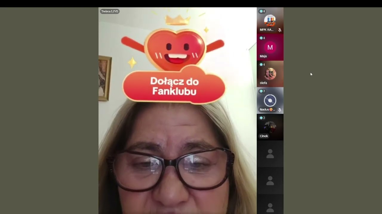Live Izabeli Kisio-Skorupy TikTok 8.01.2025r.