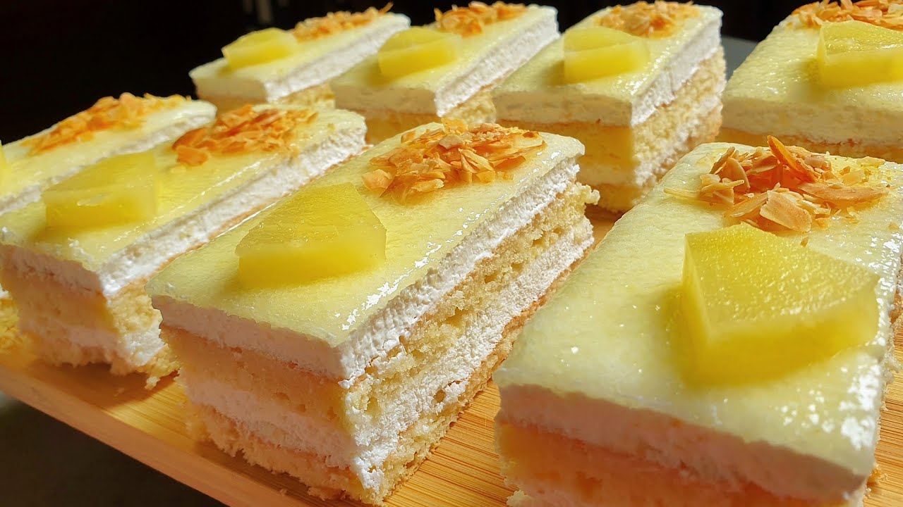 كيكة الطبقات بطريقة سهلة بدون جيلاتين وصفة منعشة وكتقدم باااردة 😋خطيييرة تصلح لهاد الجو 🥵