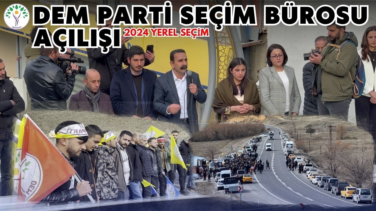 DEM Seçim Bürosu Açılışı [ 2024 © ]