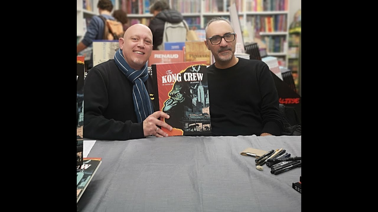L'interview relax et  exclusive d'Eric HERENGUEL pour  The KONG CREW  tome 3  !!!!