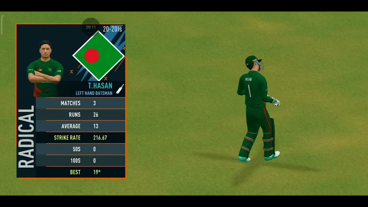 REALCRICKET Ireland VS Bangladesh Tournament MATCH_1#1