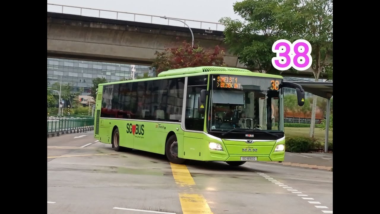 [SBST] SG1890D Euro 6 MAN NL323F A22 - Service 38