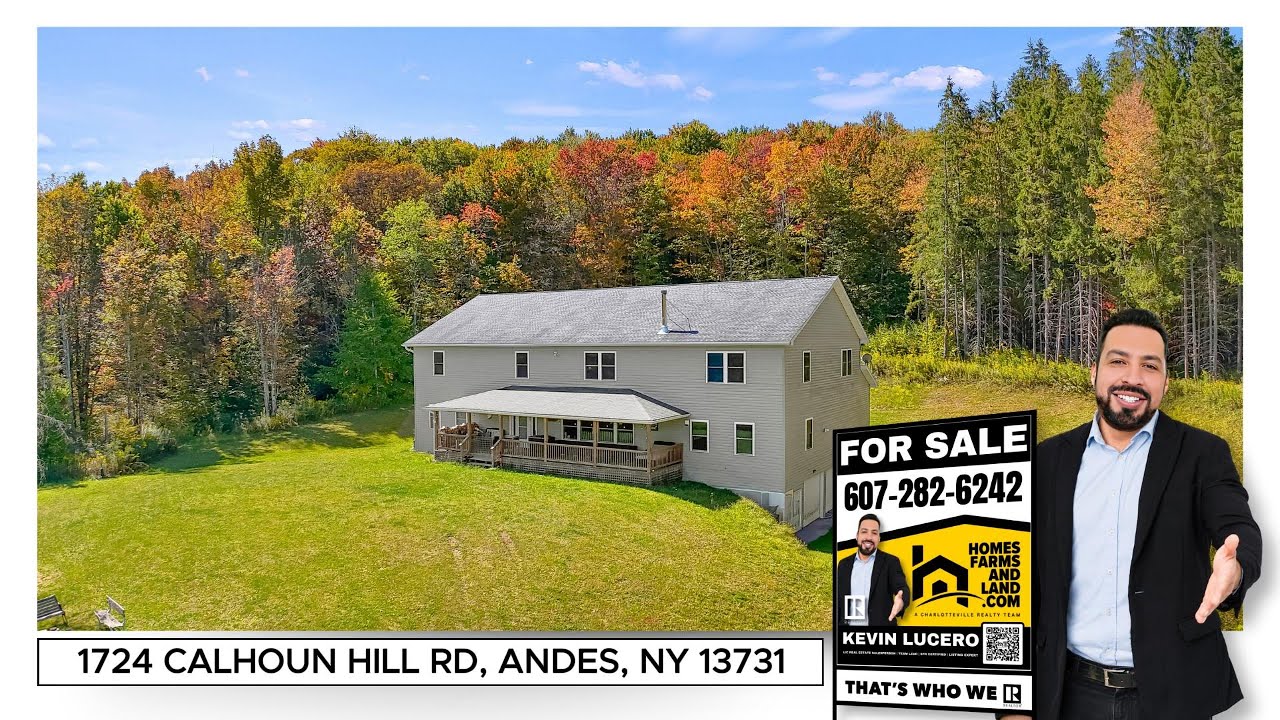 Just Listed! | Andes NY Dream Retreat – 9BR on 6.5 Acres! | Dream Country Home | Catskills Living