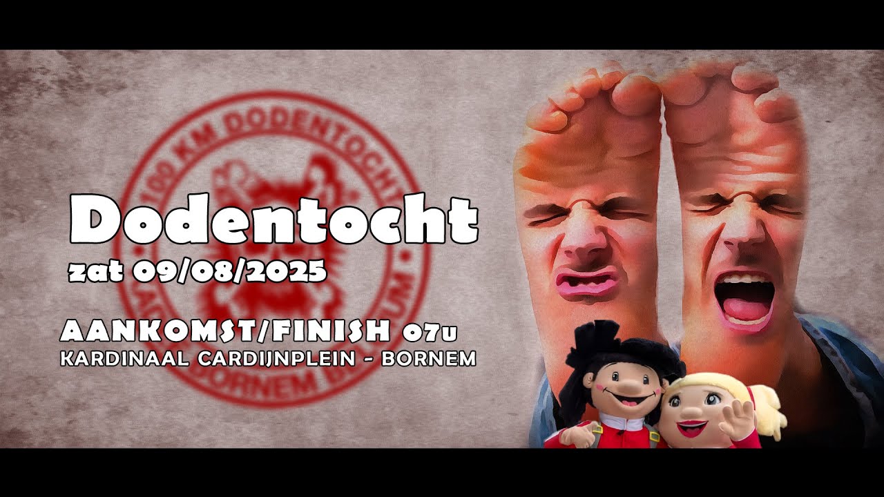 Dodentocht 2025 - Bornem - Finish