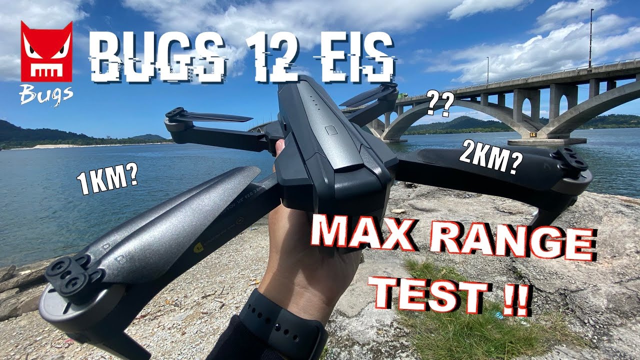 MJX B12 BUGS12 EIS - MAX RANGE & HEIGHT TEST