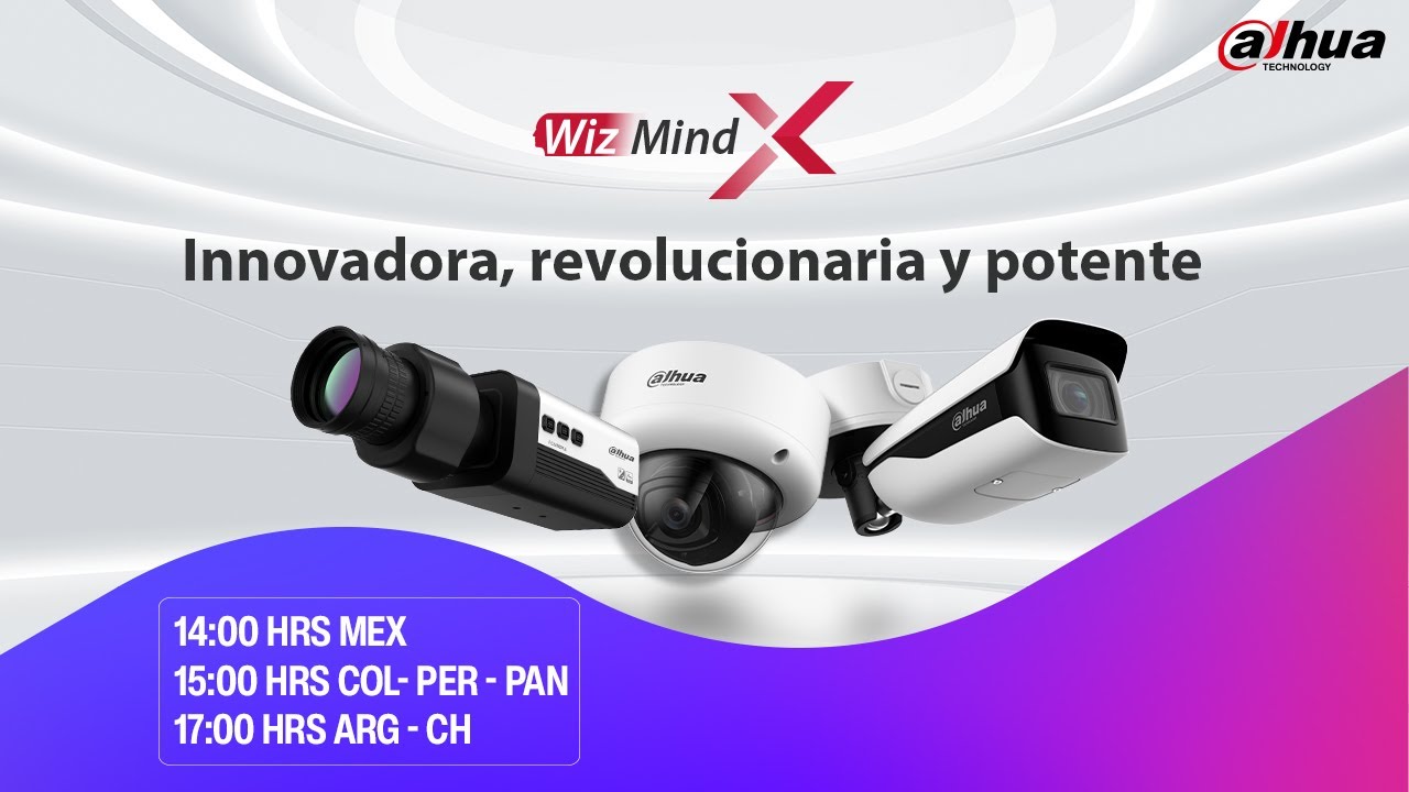 Webinar Cámaras WizMind SerieX