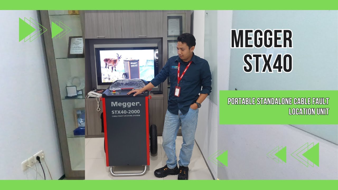 REVIEW STX40 PORTABLE STANDALONE CABLE FAULT LOCATION UNIT