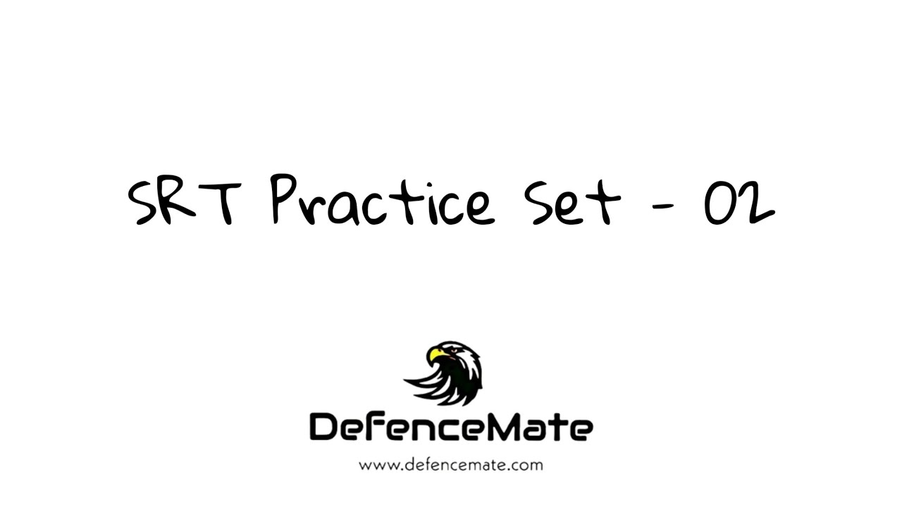 SRT Practice Set - 02 | SSB | AFSB | Psychology Test | Situation Reaction Test | DefenceMate