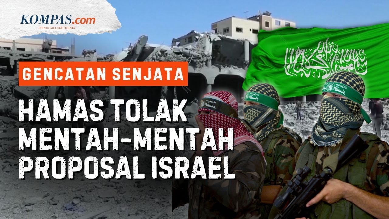 Apa Rencana Hamas Usai Tolak Usulan Gencatan Senjata Israel?