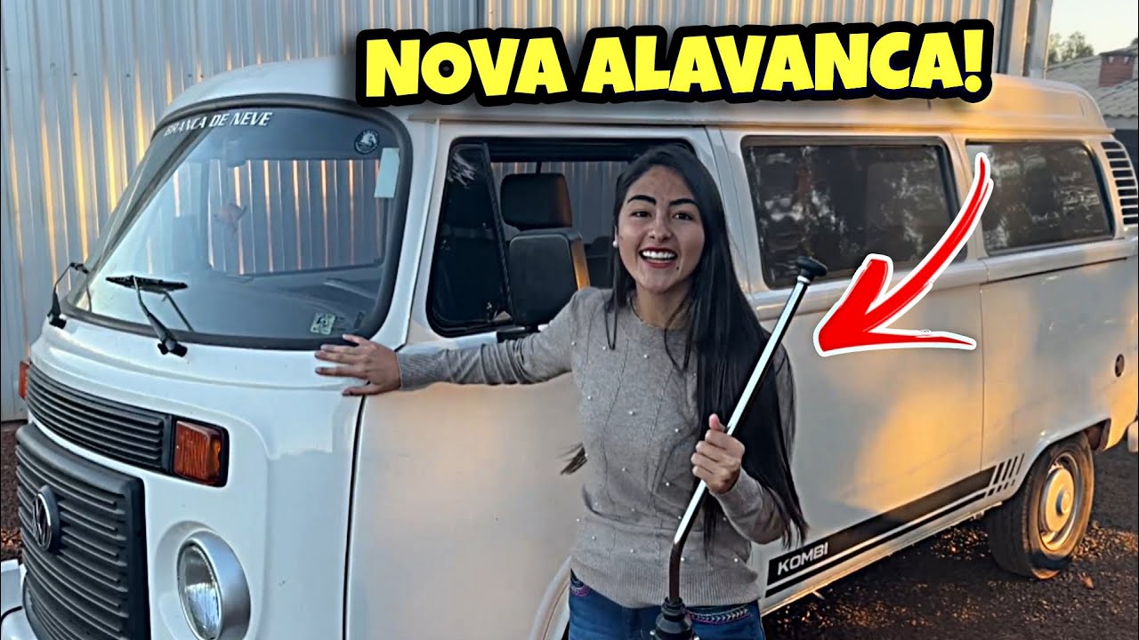 INSTALEI ESSA ALAVANCA METALLKAFER CLASSIC NA KOMBI BRANCA DE NEVE !!!