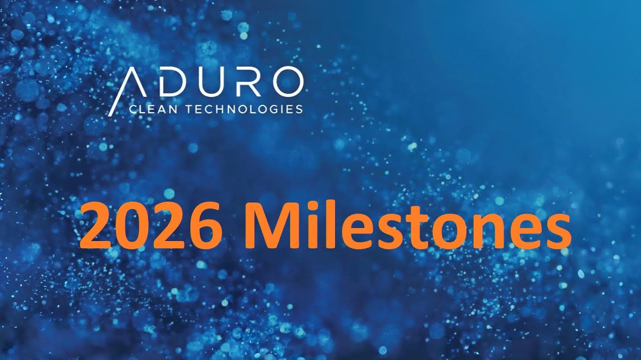 Why 2026 is Critical for Aduro Clean Technologies $ADUR