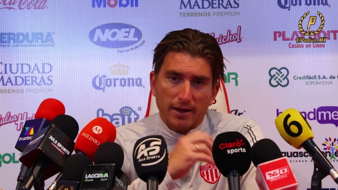 Conferencia de Prensa Martín Varini previo al duelo ante Toluca
