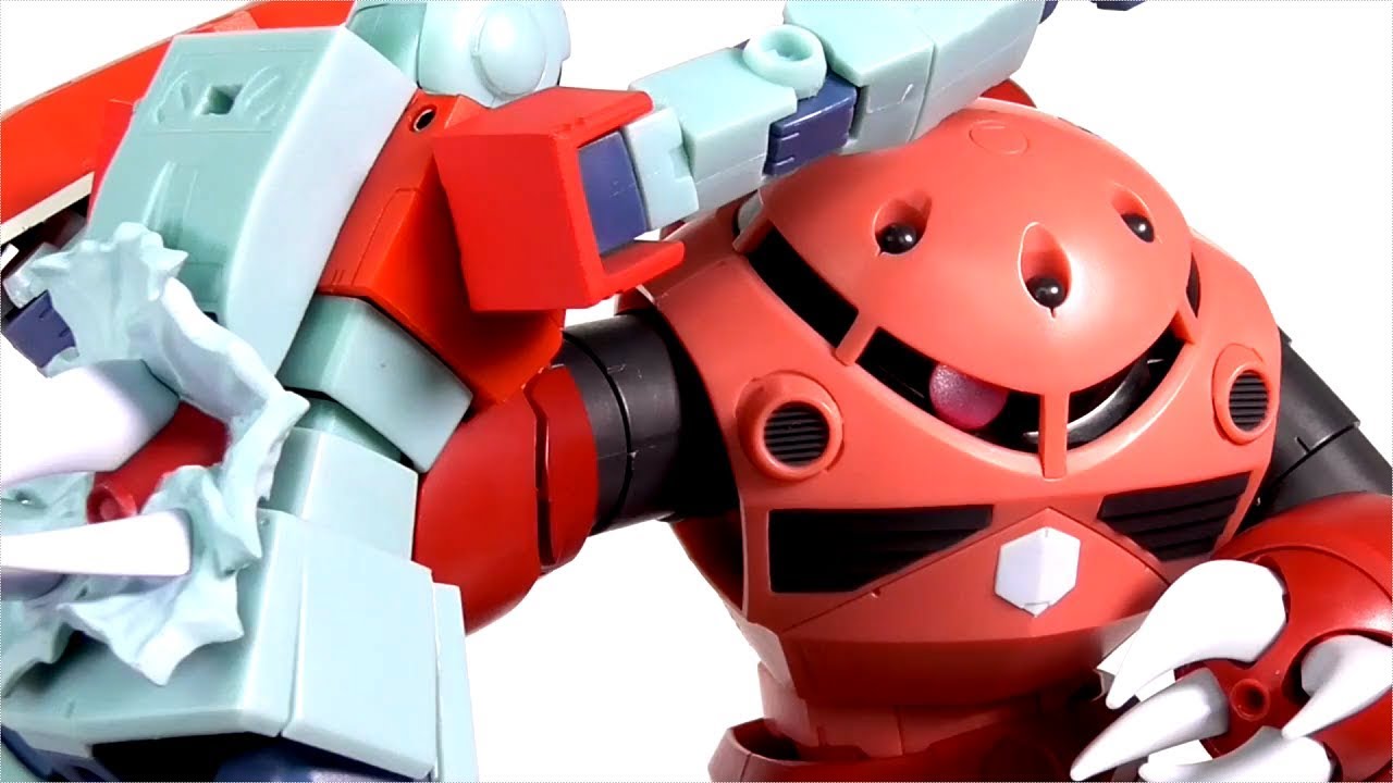 ROBOT魂 MSM-07S シャア専用ズゴック ver. A.N.I.M.E. レビュー【ジム破壊パーツも付いていて抜かりなし☆】ロボット魂 機動戦士ガンダム