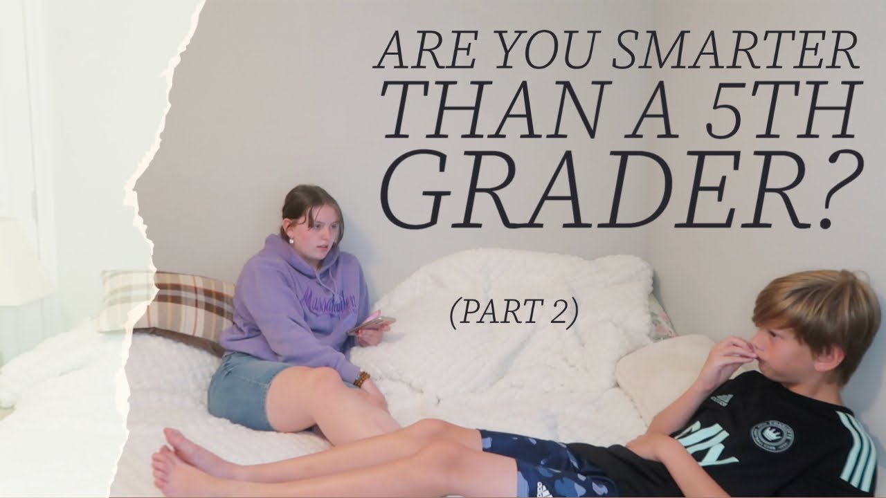 19 minutes and 24 seconds of pure sibling chaos