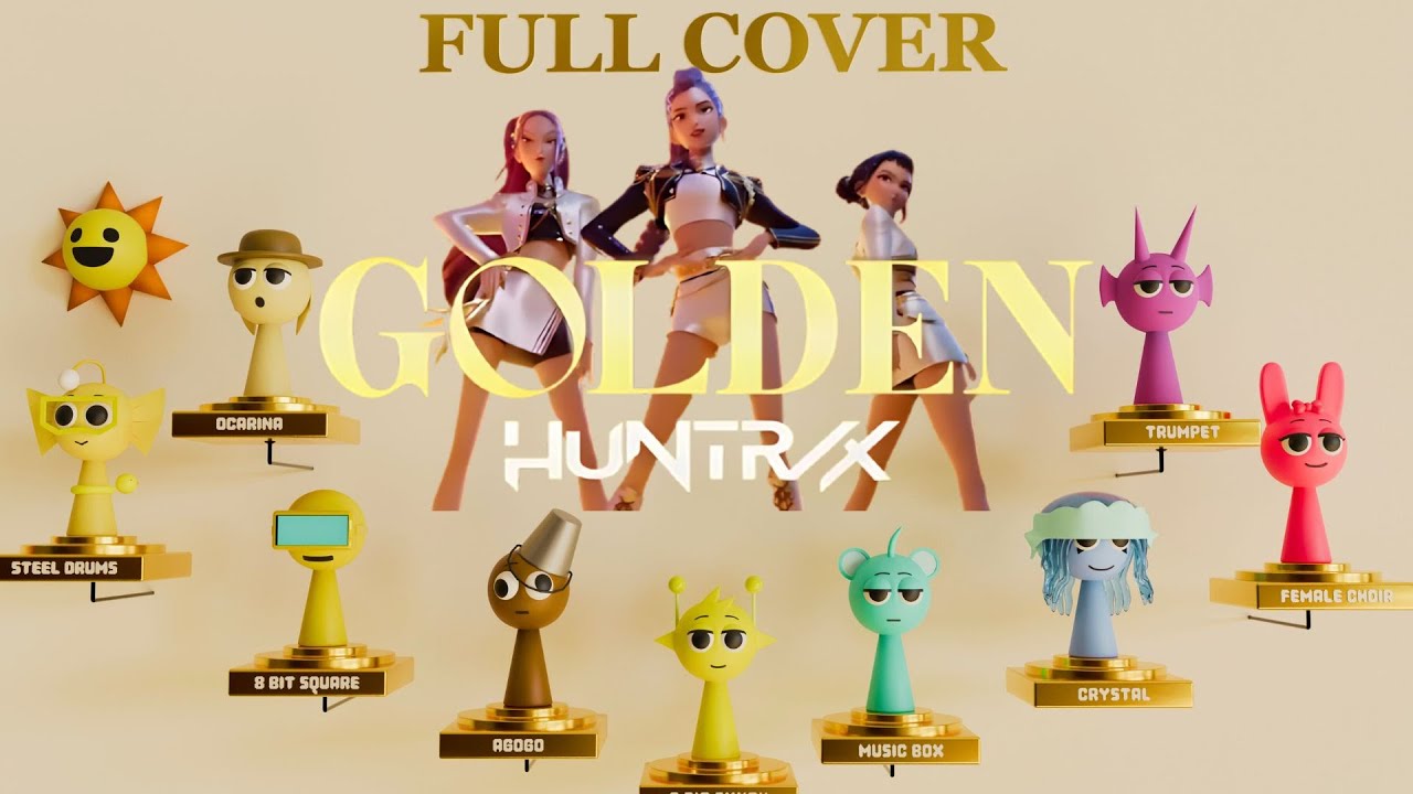 Sprunki Full Cover | GOLDEN KPOP Demon Hunters on Various Instruments