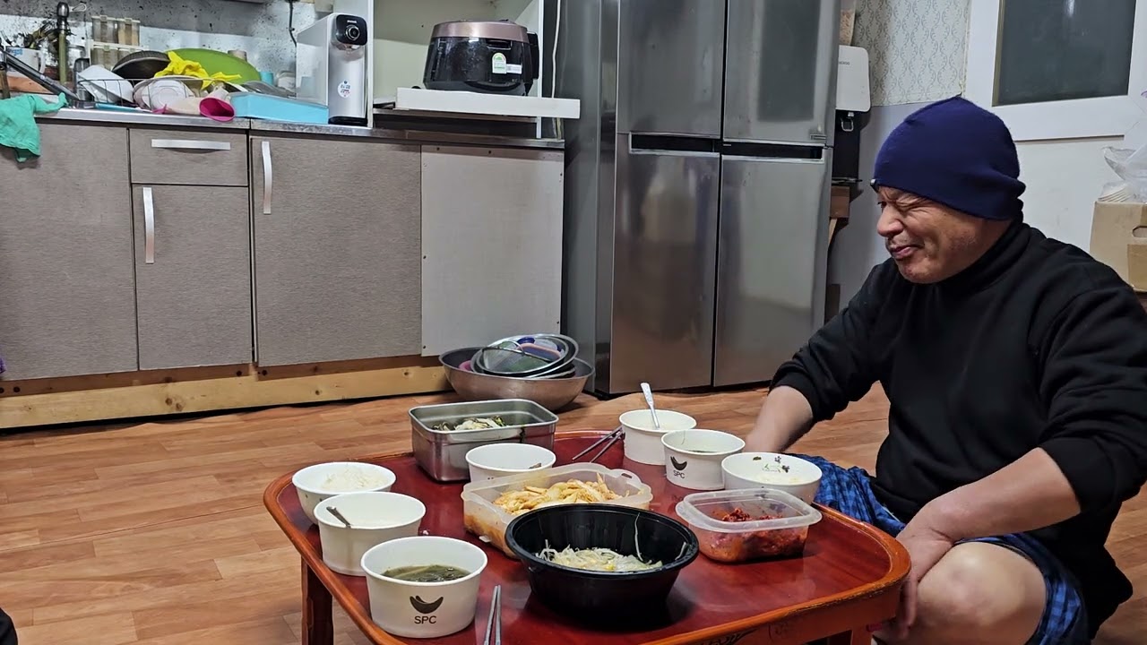 산골 까칠한 난닝구 형님과 투닥투닥 밥한끼 이양반 옛날엔 한성질 하던분 ?