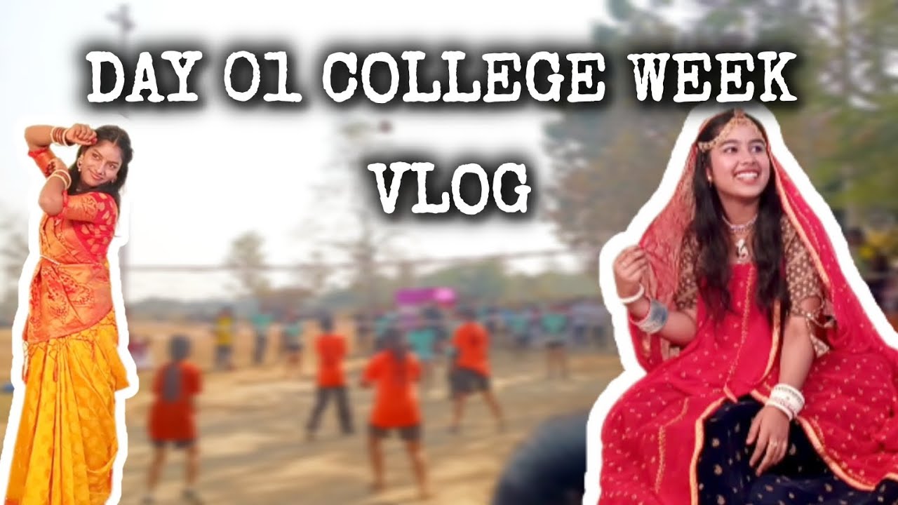 Photo Pose compitition Vlog | Day 01 of college week 