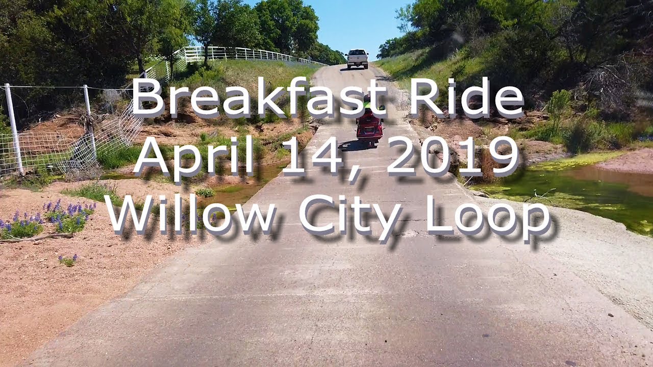 Breakfast Ride - Willow City Loop - April 14, 2019 in 4K