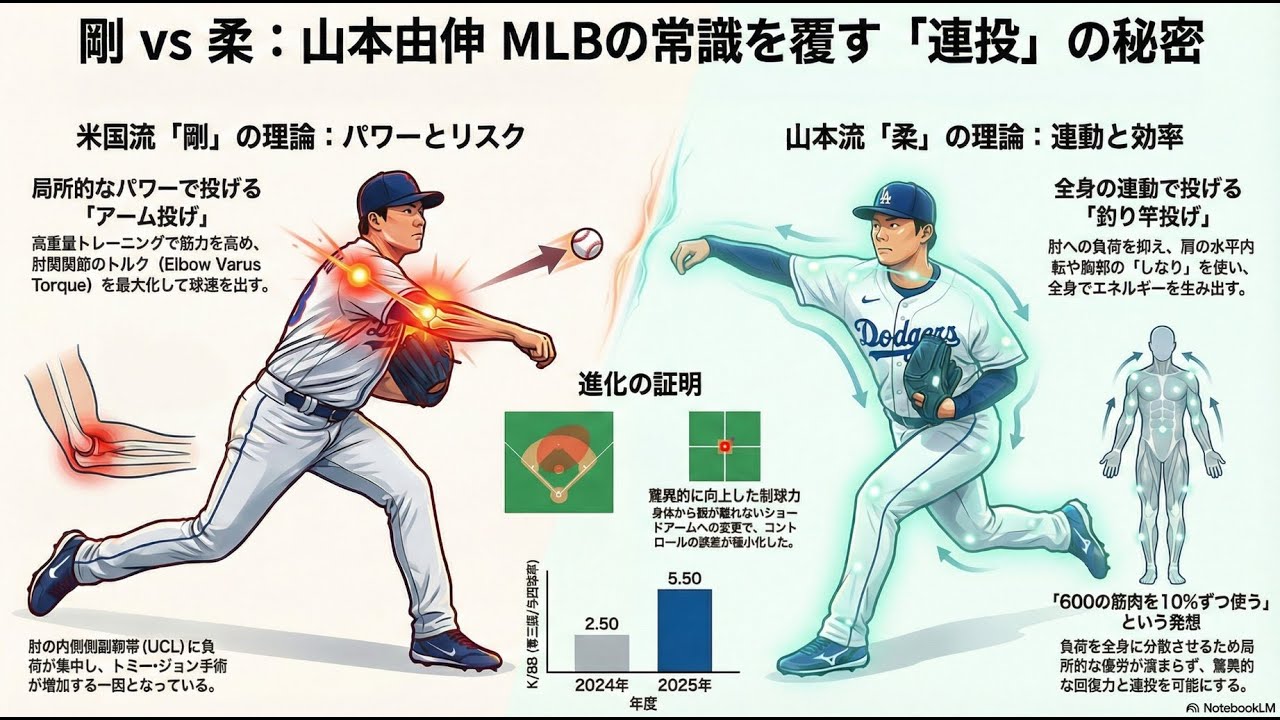 178cmの怪物はなぜ生まれるのか？ 山本由伸投手に学ぶ、筋力に頼らない「出力」と「柔軟性」の正体