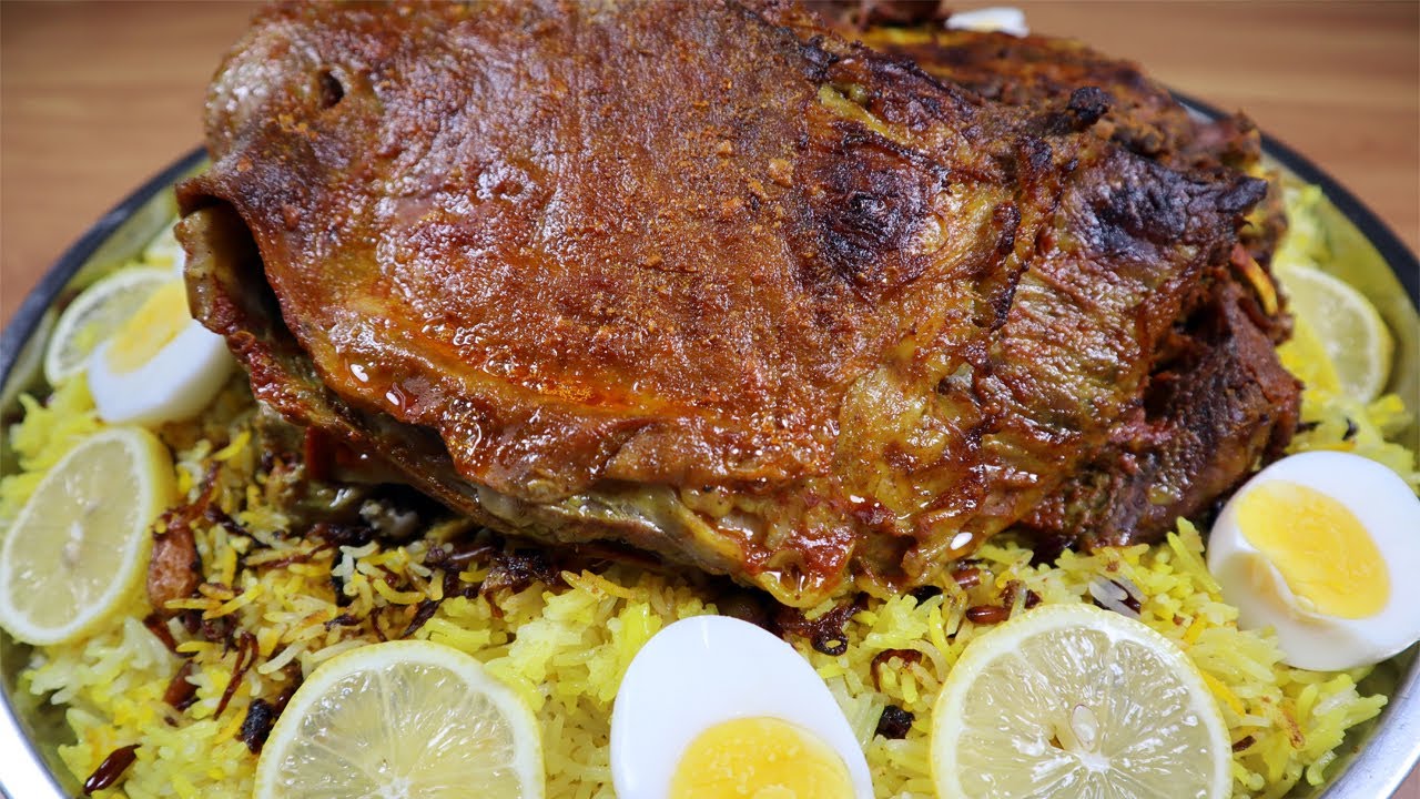 Special Arabic Dish | Roasted Mutton Recipe | Spicy Roasted Lamb