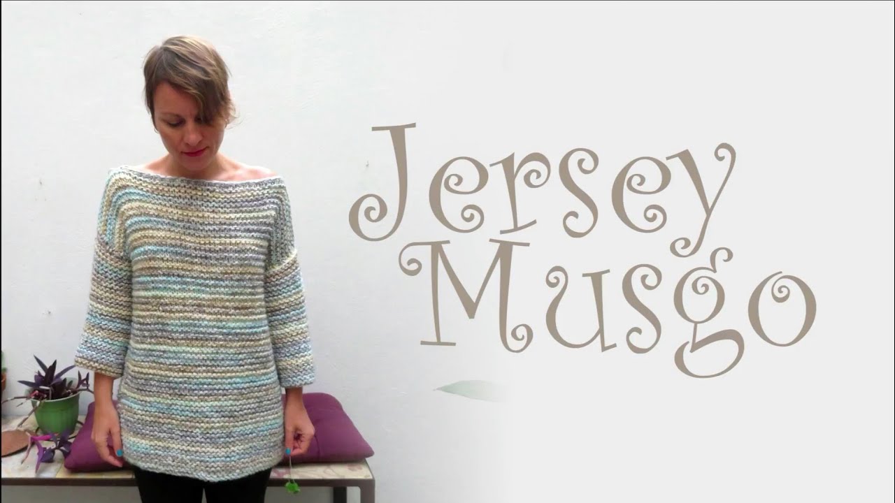 Jersey Musgo en dos agujas!