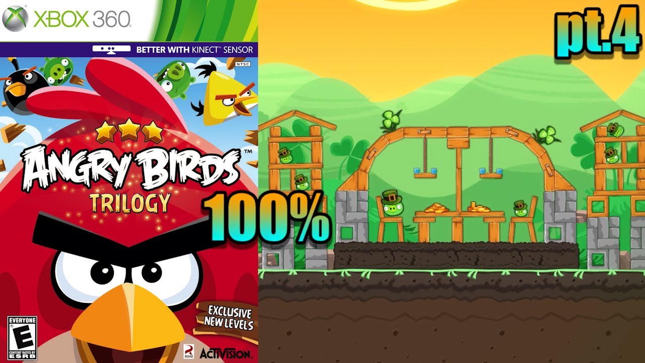 Angry Birds: Seasons (Go Green, Get Lucky) [71] 100% Xbox 360 Longplay pt.4