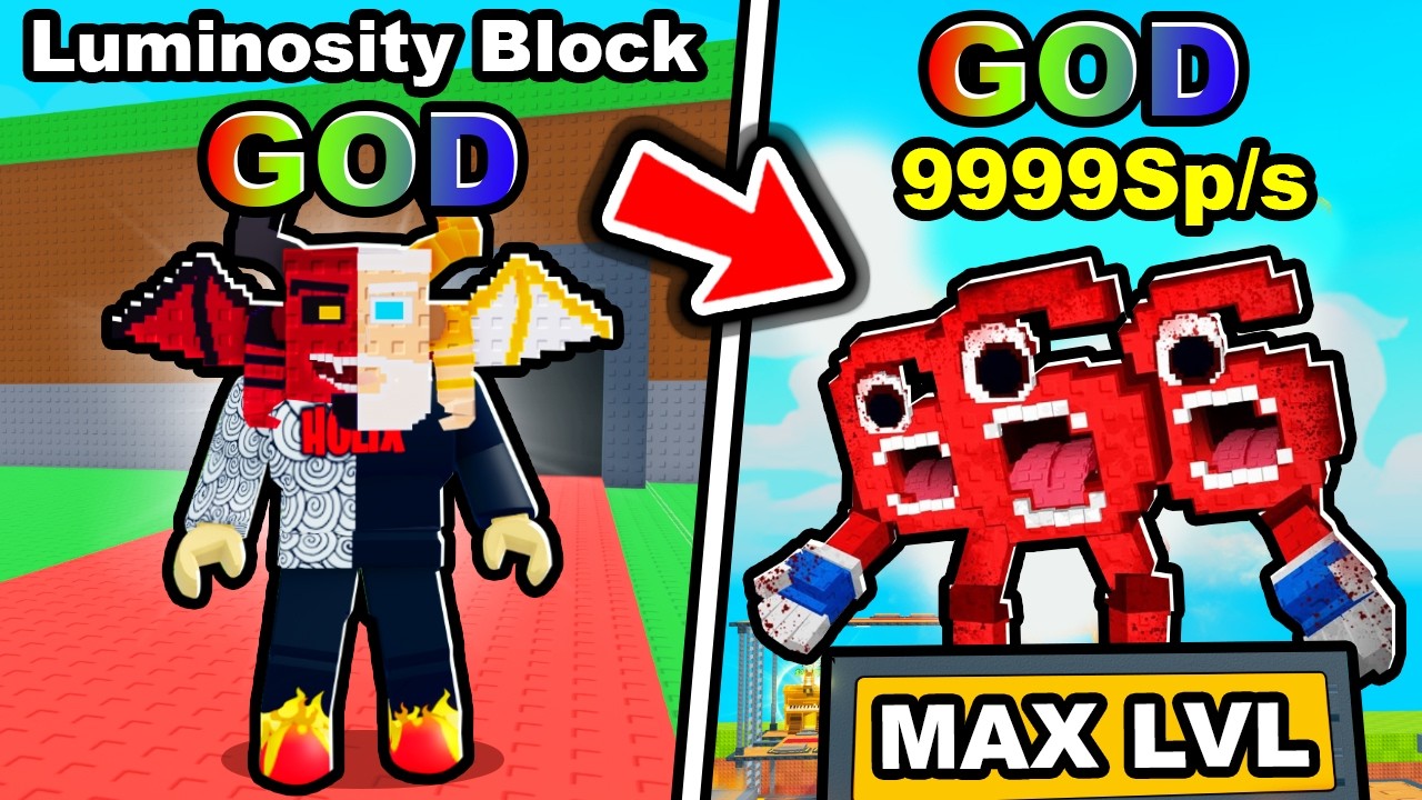 PIERWSZY GOD BRAINROT w BE A LUCKY BLOCK (ROBLOX)