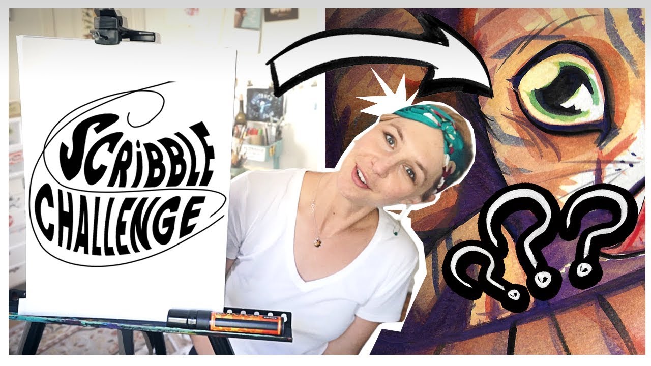 SCRIBBLE CHALLENGE - A Bit of a Stretch