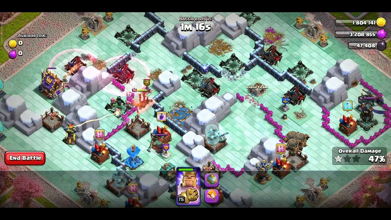 Easily 3 star cloud challenge coc new Event #clashroyale #clashofclans #newevent#gaming 