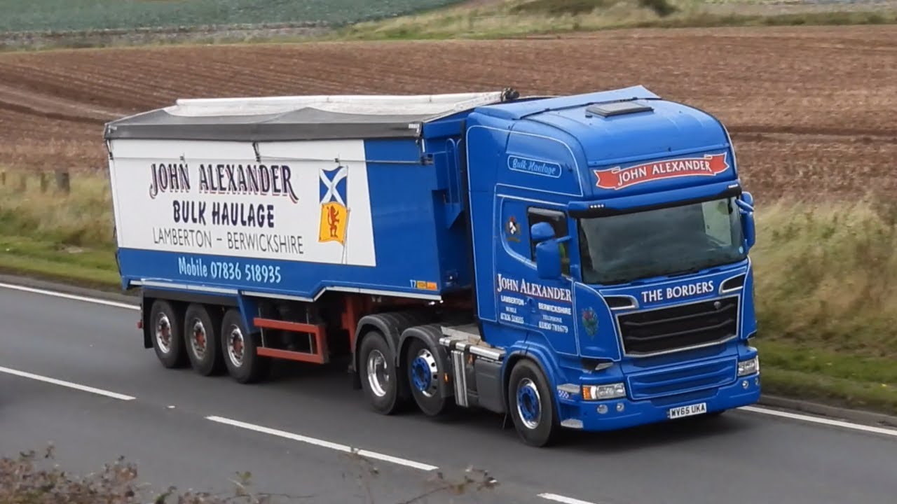Truck Spotting on the A1 Scotland | #10