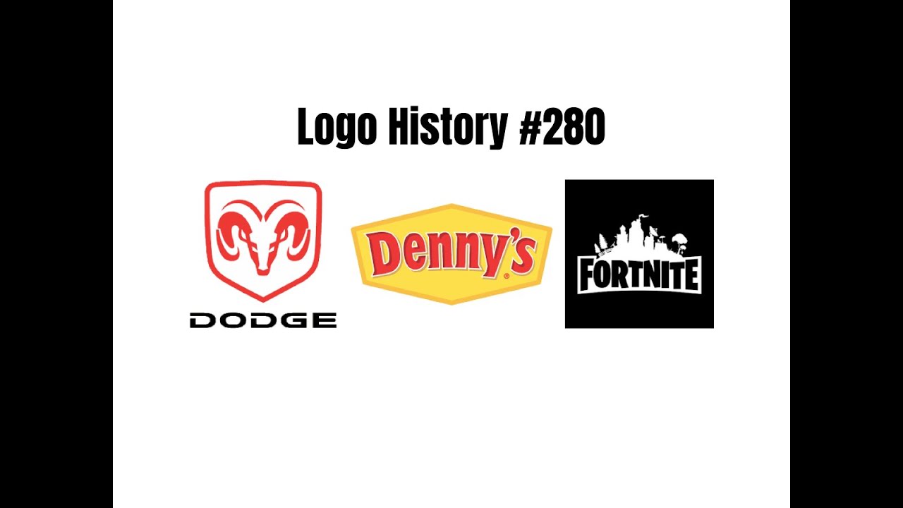 Logo History #280: Dodge/Denny’s/Fortnite (PLEASE CHECK DESCRIPTION FOR PSA) [End Of 2018 Special]