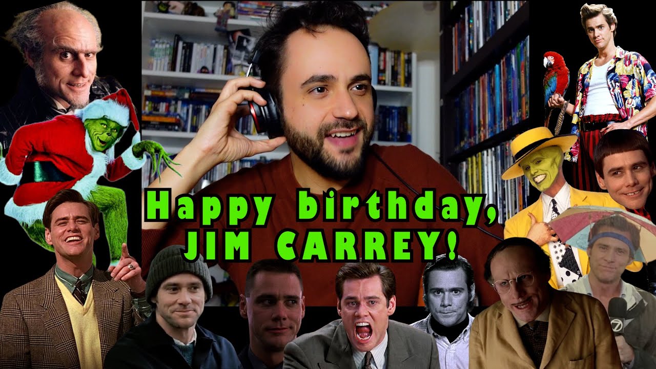 HAPPY BIRTHDAY, JIM CARREY! - Megamix 13 film in 3 minuti (ridoppiaggio/imitazioni)