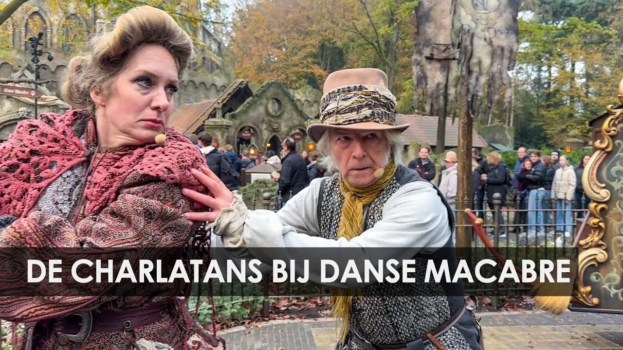Virginie en Otto Charlatan bij Danse Macabre: vernieuwde show in Huyverwoud, najaar 2024