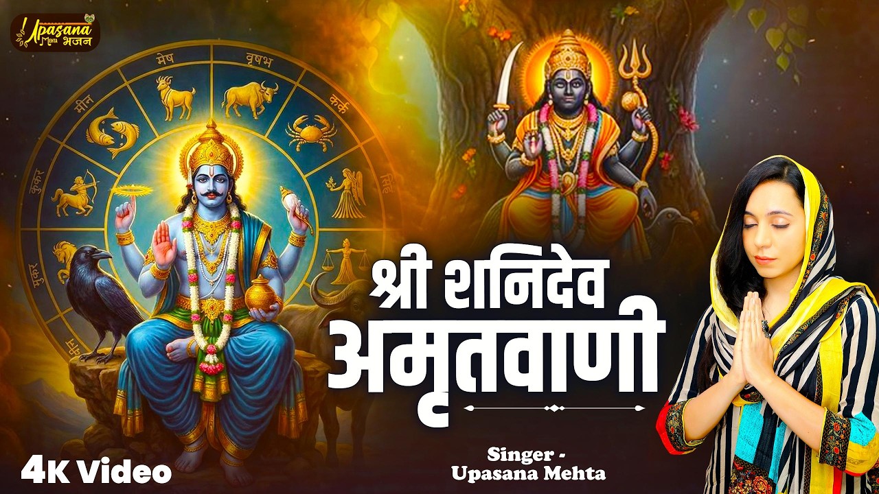 श्री शनि महिमा : शनिदेव अमृतवाणी | Shree Shani Dev Amritwani | Shani Bhajan | Upasana Mehta Bhajan