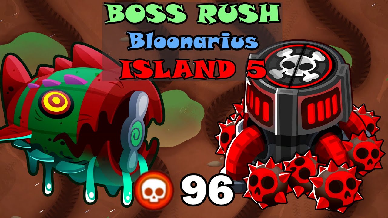Boss Rush Island 5 | Pops 96 | Blastapopoulos | Muddy Puddles | BTD6 Boss Tutorial
