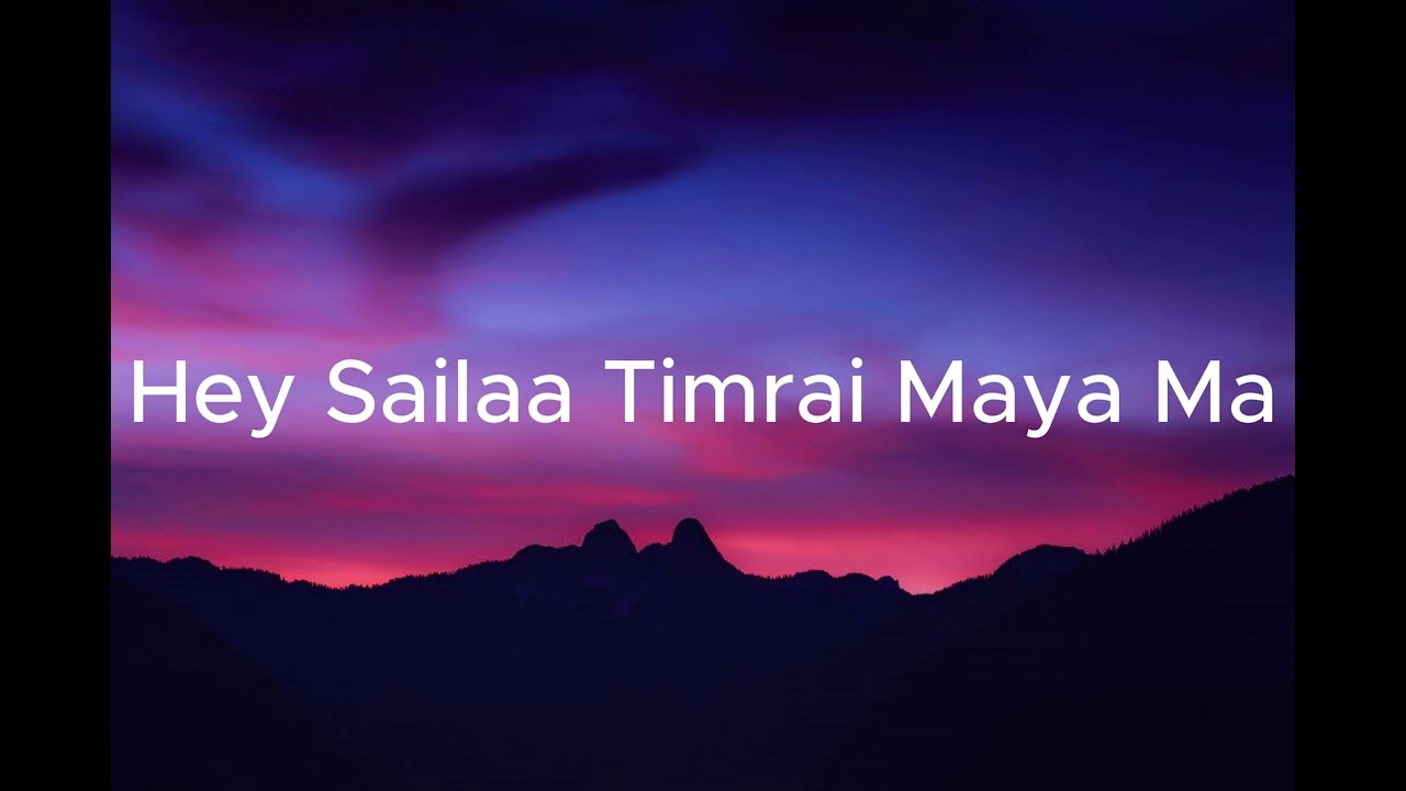 Hey Sailaa lyrics| Abhaya & The Steam Engines | New Nepali Song | Alisha Rai