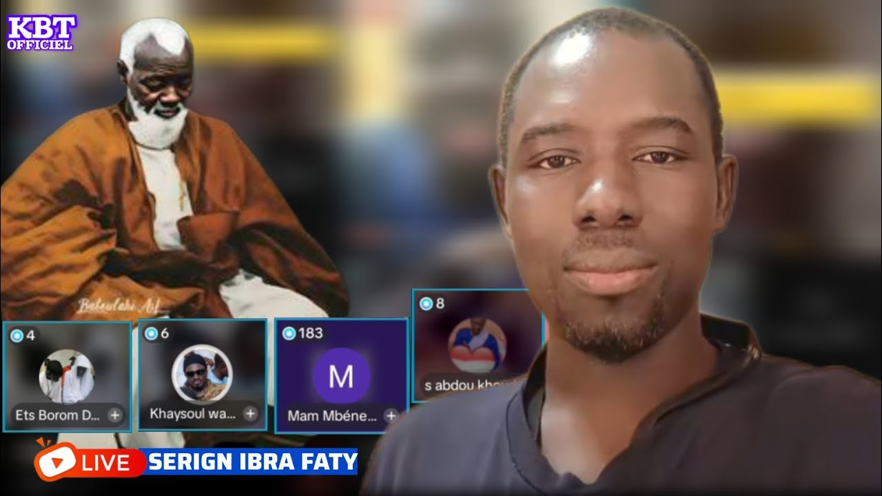 LIVE SËRIN IBRA FATY INVITÉ COMMISSION CULTURELLE DE GRAND MAGAL DAROU MOUHTY 