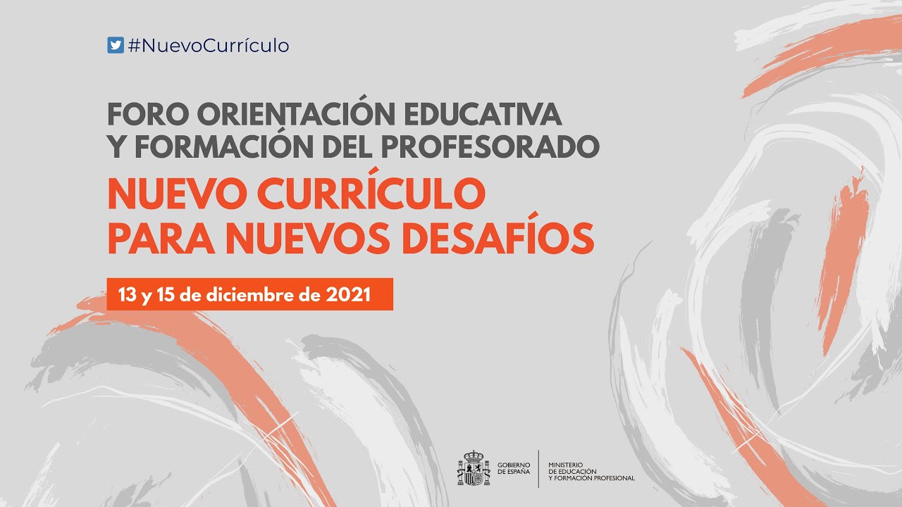 Foro ‘La formación permanente del profesorado ante el cambio curricular’ #NuevoCurrículo