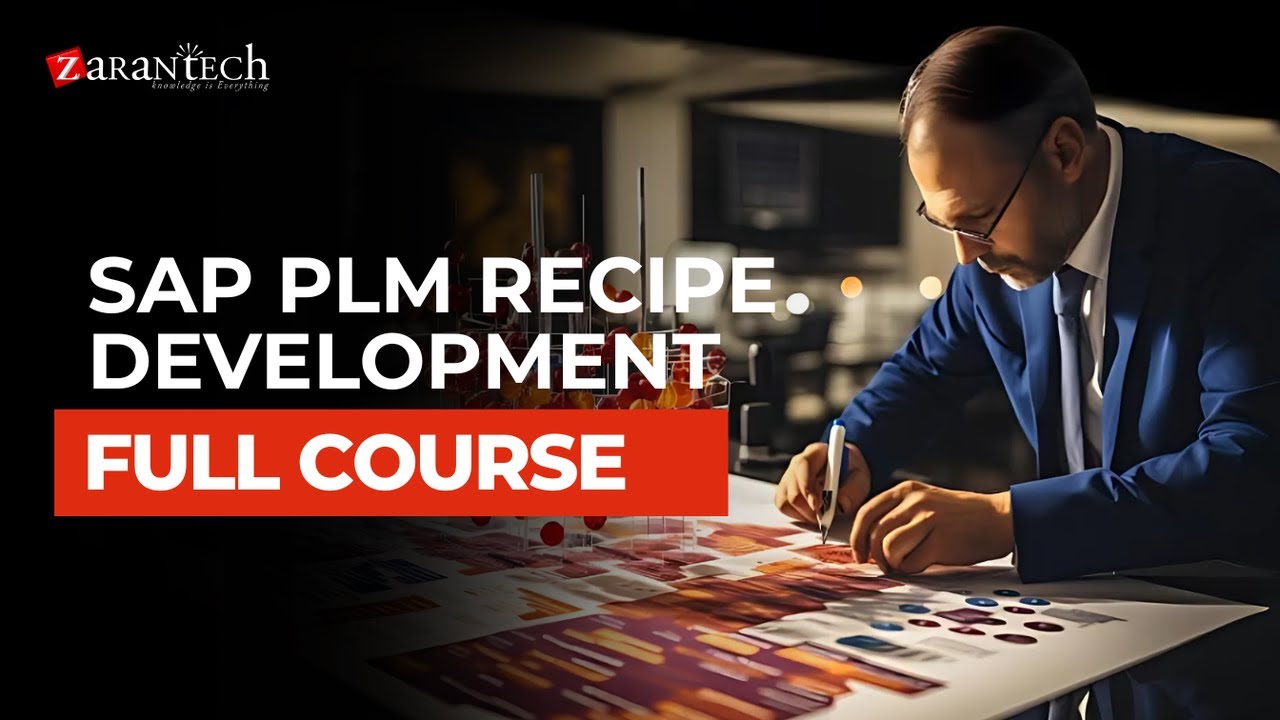 SAP PLM Recipe Development Full Course | ZaranTech
