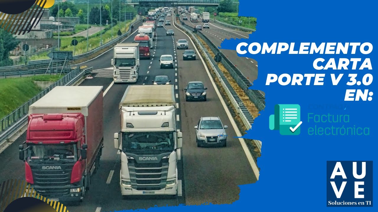 Factura Ingreso con Complemento Carta Porte 3.0 desde #CONTPAQi Factura Electrónica