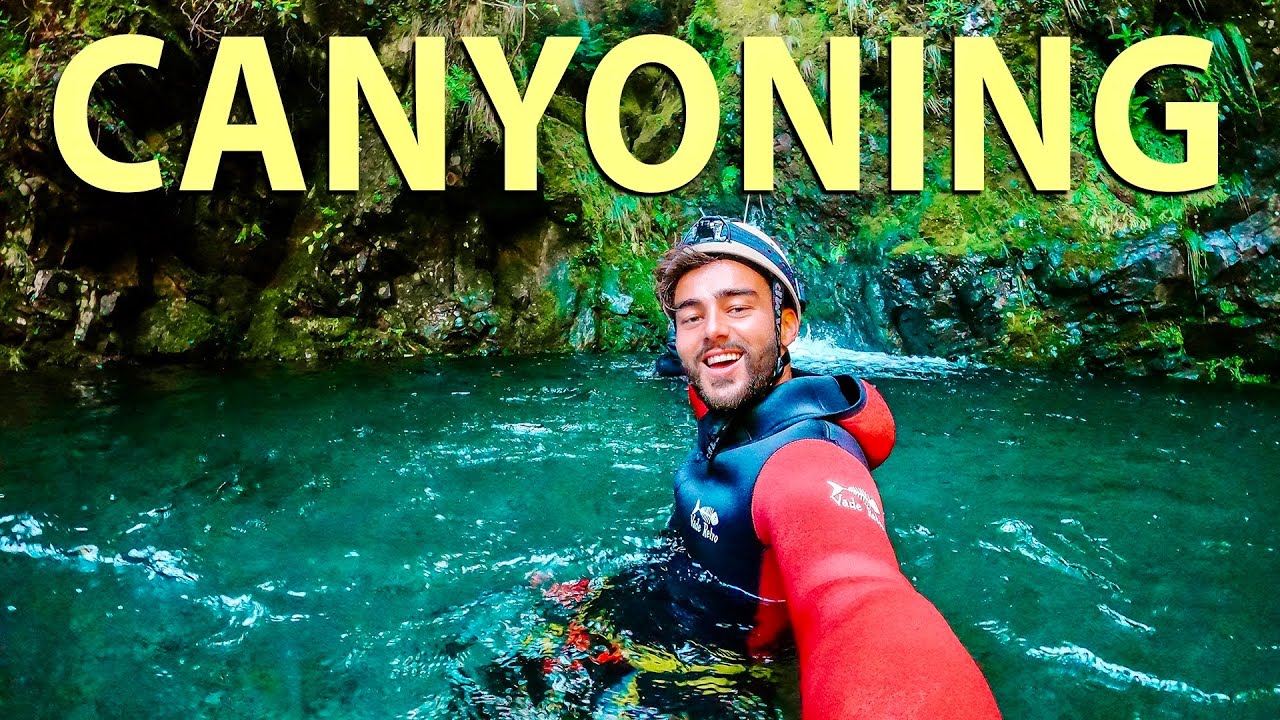 The BEST OUTDOOR ACTIVITY in MADEIRA (CANYONING) | Madeira Travel Vlog - Abseiling & Cliff Jumping!