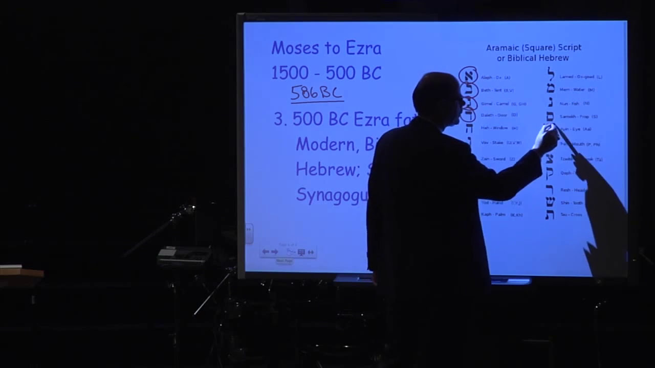 APOL-02 THE BIBLE JESUS USED--How Did We Get Our Bible And How Did God Keep It Safe From Errors?