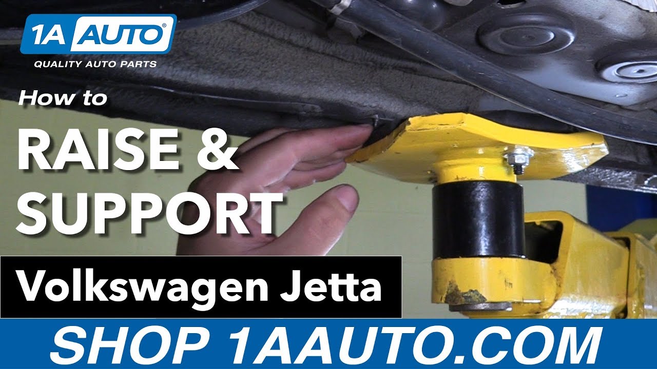 How to Raise & Support 11-18 Volkswagen Jetta